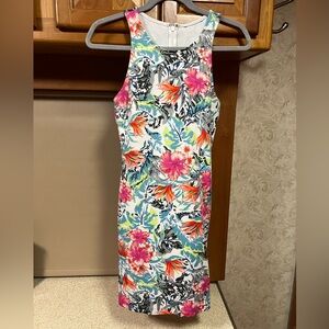 Guess Floral Print Dress - Multicolor